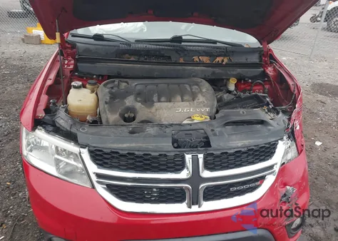 2012 Dodge Journey Sxt из США, поврежденный, VIN 3C4PDCBG3CT396320